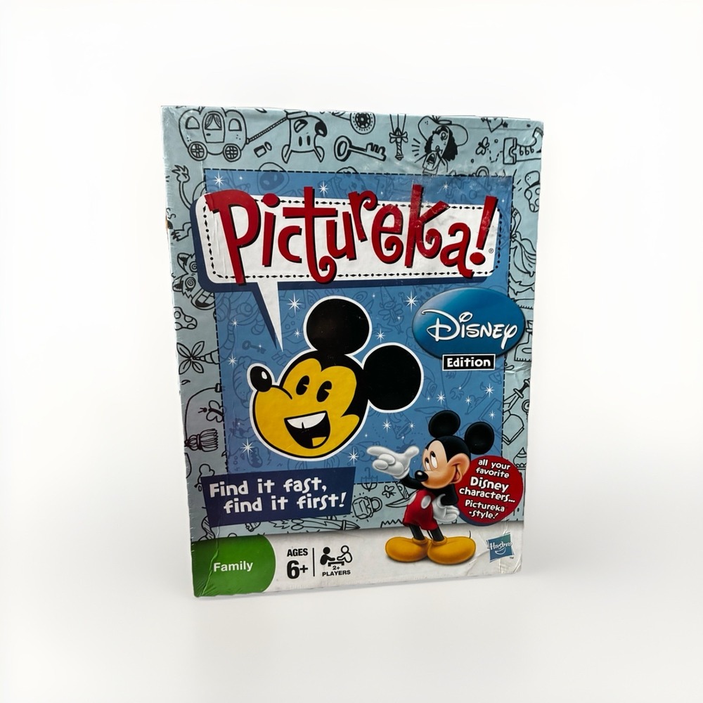 Pictureka Disney Edition Board Game Hasbro Parker Brothers 2009 Sealed NIB